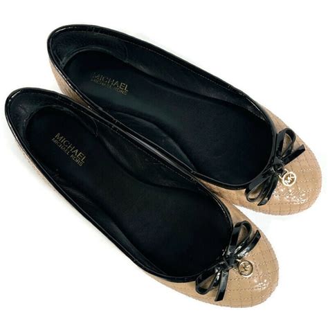 ebay michael kors ballet flats|Michael Kors melody ballet flats.